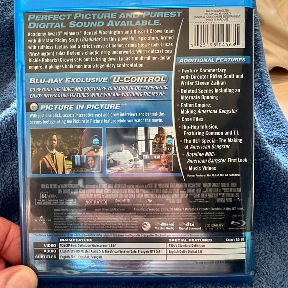 “American Gangster” DVD Movie - Picture 2 of 2
